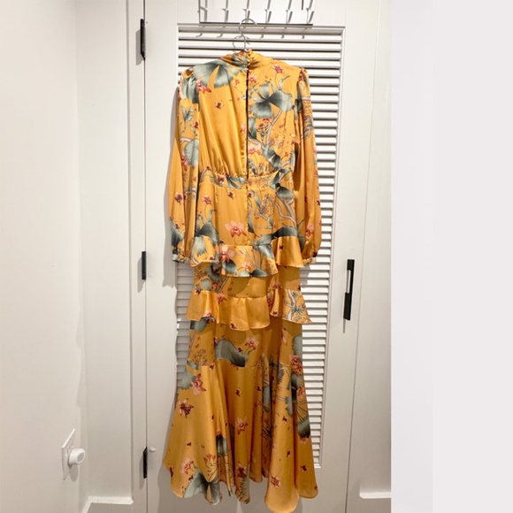 Johanna Ortiz x H&M Long Dress with Scarf Collar - Picture 5 of 7